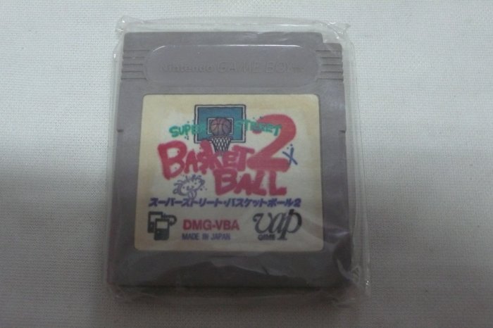 [黃色小館]遊戲卡帶138~GameBoy_BASKET BALL 2