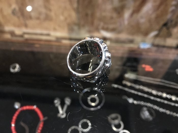 造夢師 手工訂製【Chrome Hearts】CH 克羅心 Keeper 十字架花紋 925純銀 戒指