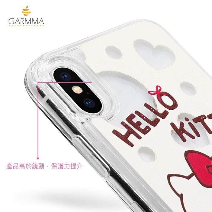 正版 Hello Kitty 鏤空 立體浮雕流沙殼 - 閃耀的友情 iPhone 7 Plus / 8 Plus