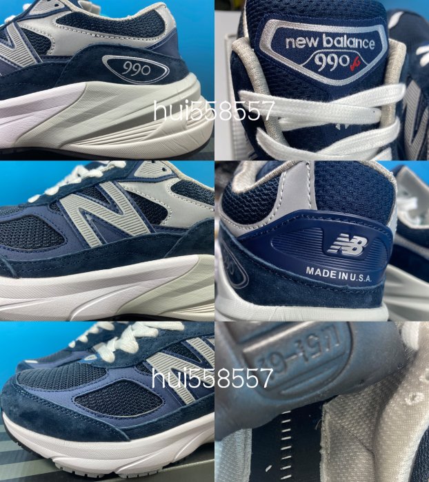 實拍 正貨New Balance 990v6 美產系 M990NV6 休閒鞋 男女運動鞋 經典百搭 NB老爹鞋 傳統鞋王