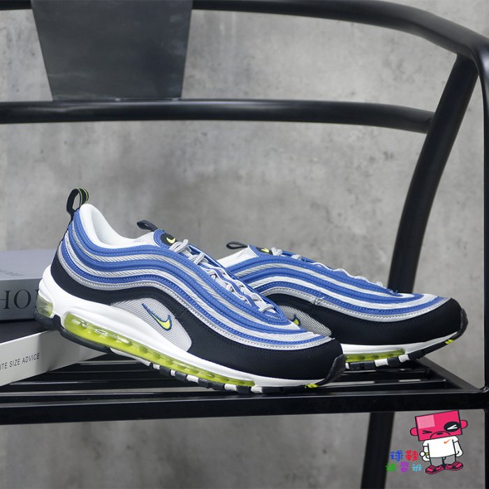 球鞋補習班 NIKE AIR MAX 97 OG 黑藍 海洋藍 螢光 3M 反光 男鞋 經典 復古 DM0028-400