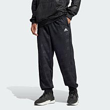 限時特價 南🔥2024 4月 ADIDAS 運動長褲 寬鬆 滿版 彈力褲口 口袋 男款 黑 HY1280