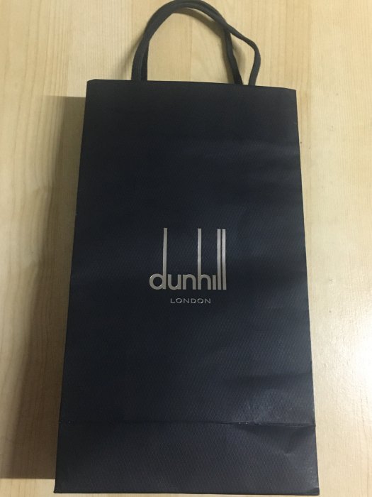 Dunhill 登喜路dunhill 紙袋提袋香水袋子名牌精品袋原廠帶回尺寸