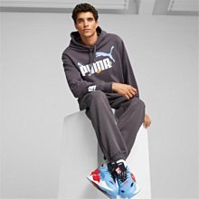 南🔥2023 9月 PUMA The Smurfs 連帽上衣 帽T 厚款 藍色小精靈 聯名 男款 黑 62219113