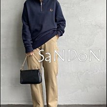 SaNDoN x『 FRED PERRY 』復古立領秋冬必買拉鍊毛圈大學TEE SLY 230929