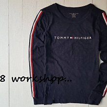 ☆【TH女生館】☆【TOMMY HILFIGER LOGO印圖袖T恤】☆【TOMG002M8】(M)
