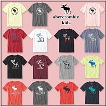 MELEK Clothes 代購正品現貨 【abercrombie kids】【a&f】 af男童款圓領麋鹿短袖短Ｔ