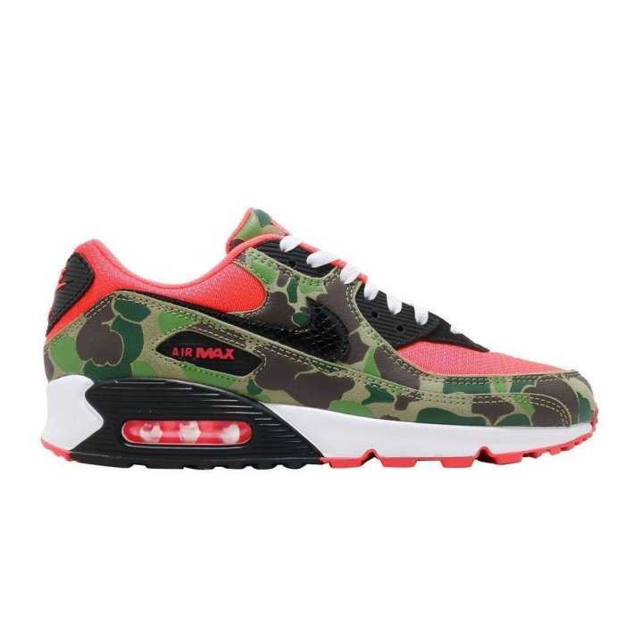 Nike Air Max 90 Reverse Duck Camo 紅綠 迷彩 男鞋 CW6024-600