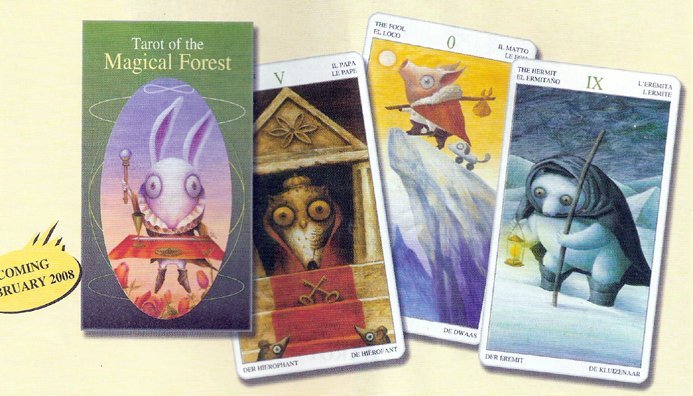 【牌的世界】魔法森林塔羅牌(附中文說明 )Tarot of the Magical Forest