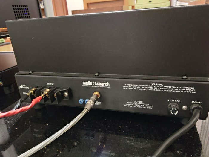 美國製Audio Research VTM120 MonoBlock 真空管後級擴大機