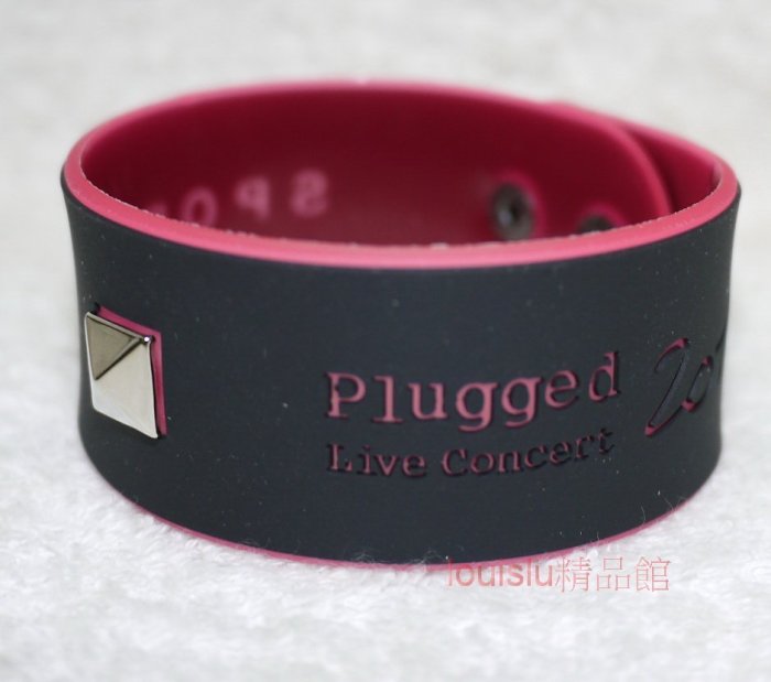 小b精品 2015 SPORT B. PLUGGED LIVE CONCERT 【限量紀念手環(粉紅色)】agnes b