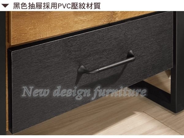 【N D Furniture】台南在地家具-工業風防蛀木心板木紋106cm掀鏡化妝台含椅MC