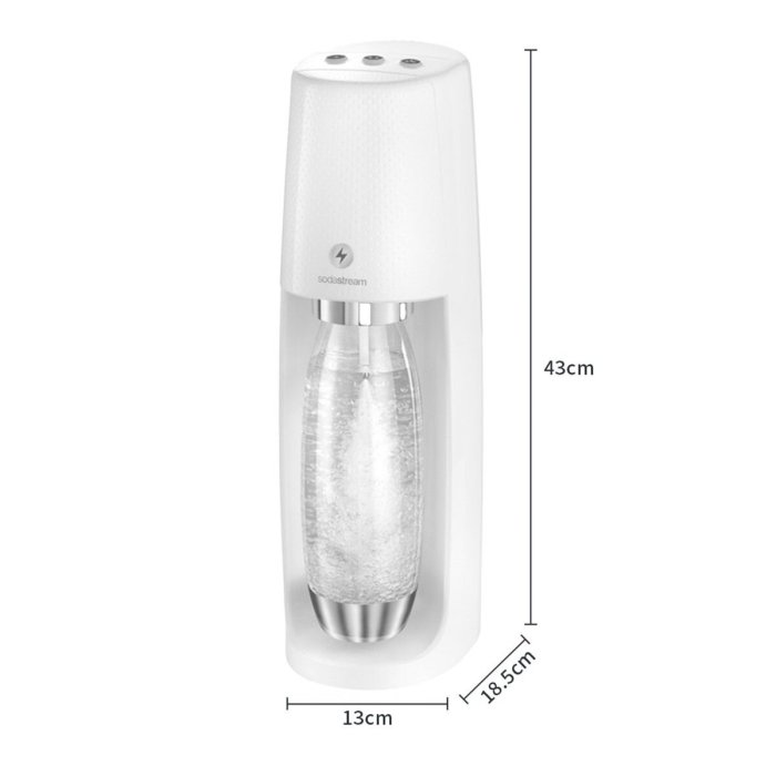 💓好市多代購💓 Sodastream Spirit One Touch 電動式氣泡水機 白 留言 -700