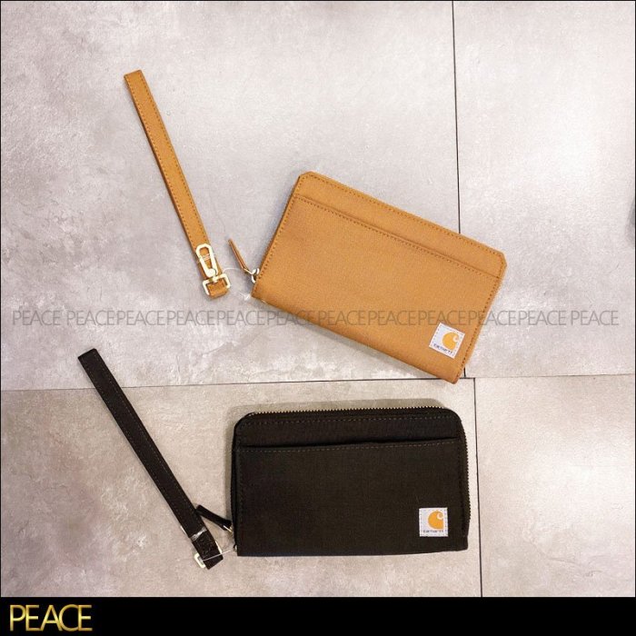 【PEACE】Carhartt nylon duck clutch 尼龍 防水 鴨帆布 長夾 皮夾 卡夾 附專屬鐵盒