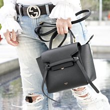 Celine Nano Belt bag calfskin 小型牛皮Belt鯰魚包黑