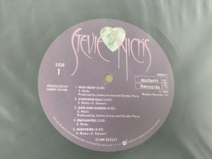 1983美版 Stevie nicks the wild heart 西洋流行黑膠