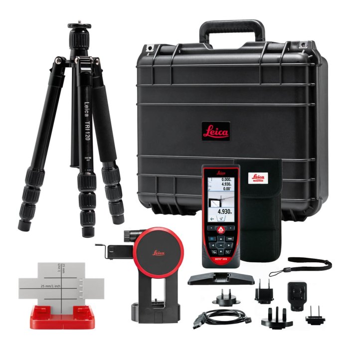 【含稅-可統編】雷射測距儀 Leica DISTO S910 Package 高階雷射測距儀 具藍芽 相機 測距300公