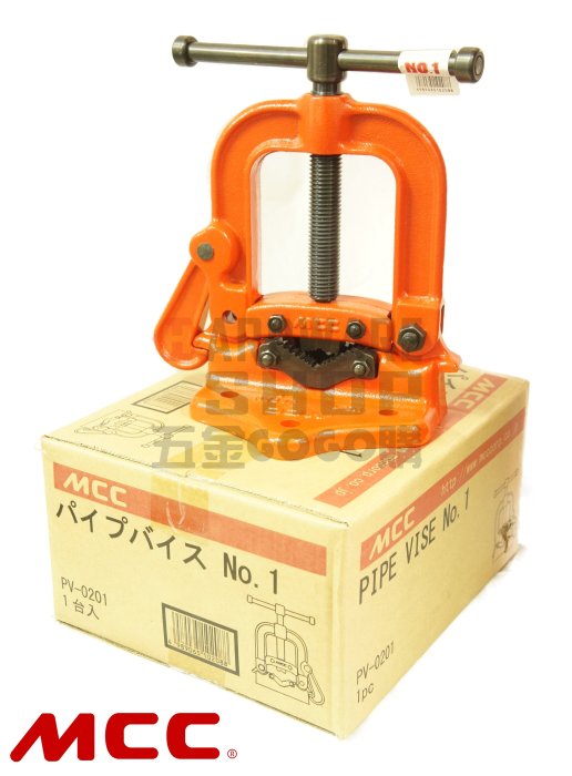 日本MCC 管萬力管子萬力パイプバイスPipe Vise PV-0200 NO.0 | Yahoo