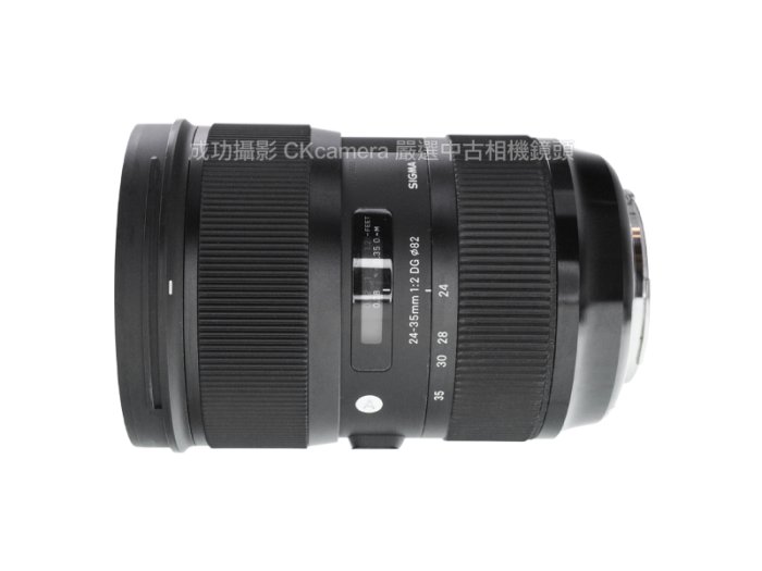 成功攝影  Sigma 24-35mm F2 DG HSM Art For Canon 中古二手 高畫質 廣角變焦鏡 大光圈 恆伸公司貨 保固半年