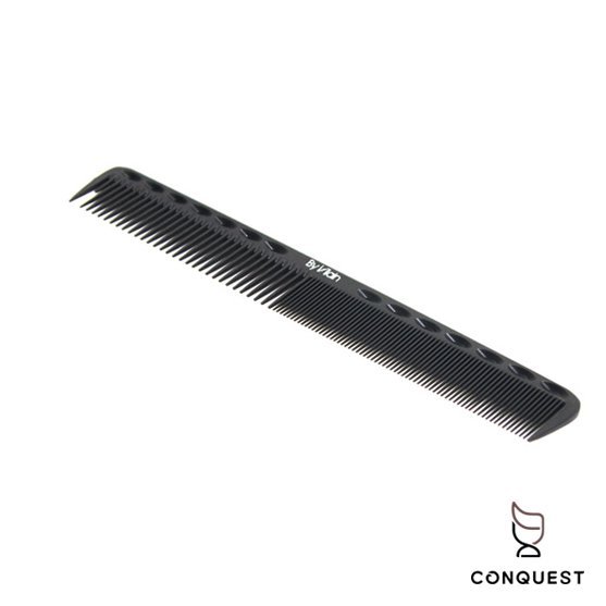 【 CONQUEST 】丹麥 By Vilain Cutting Comb 7吋專業扁梳 長梳 防靜電 美髮沙龍專用梳子