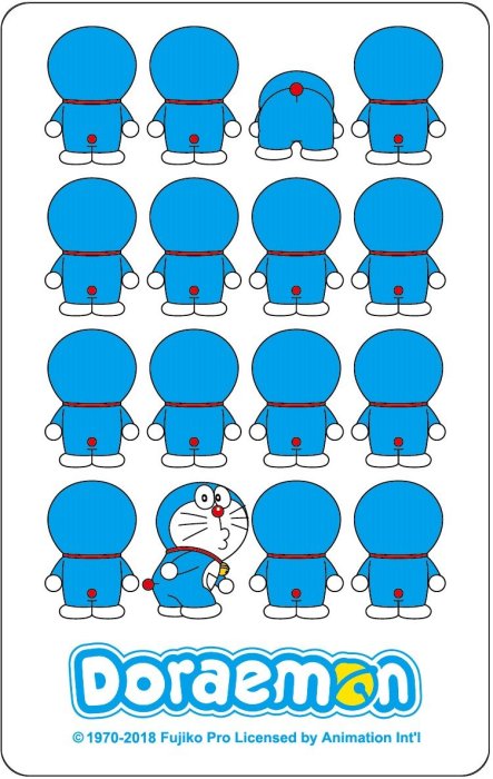 Doraemon 哆啦A夢排排站KABOOOOM悠遊卡(不分售)