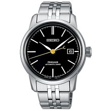 預購 SEIKO PRESAGE  SARX107 機械錶 40.2mm 不鏽鋼錶帶 黑色面盤  男錶 女錶