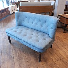 【尚品家具】881-44 華爾滋雙人沙發(藍色 / 灰色)