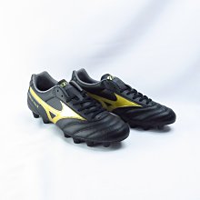 Mizuno MORELIA II CLUB 男款足球鞋 P1GA231650 黑x金【iSport愛運動】