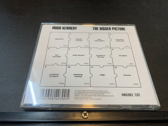 *還有唱片行*INICO KENNEDY / THE BIGGER PICTURE 二手 Y17037