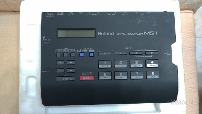 Roland MS-1 數位採樣器| Yahoo奇摩拍賣