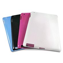 小白的生活工場*iPad2 水晶軟背殼透明~四色可以選*
