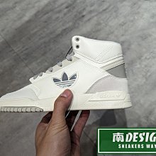 南🔥2023 12月 ADIDAS OG DROP STEP XL 籃球 高筒 麂皮 休閒 運動 女 白灰 IF2694