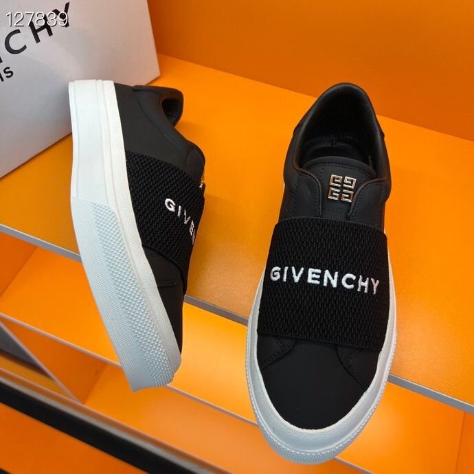 新品Givenchy紀梵希 歐美時尚紀梵小白鞋男鞋低幫板鞋皮鞋平底休閑運動板鞋促銷