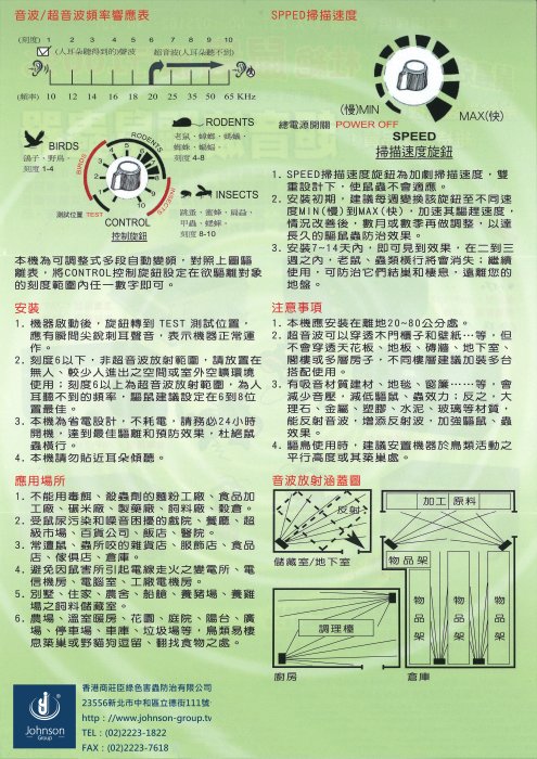 SafePRO® 超音波驅鼠器、超聲波驅蟲器-專業用型200坪適用-台灣製造(110V)