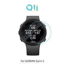 現貨到!強尼拍賣~Qii GARMIN Swim 2 玻璃貼 (兩片裝) 錶徑約3.4cm