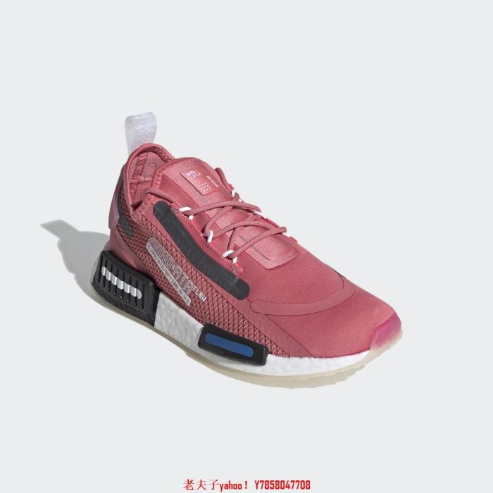 【老夫子】adidas NMD R1 Spectoo W Hazy Rose 玫瑰粉 FZ3208鞋