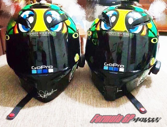 MotoGP ROSSI 鏡片貼 車貼貼紙 羅西 安全帽 頭盔 GoPro AGV GP-Tech K3