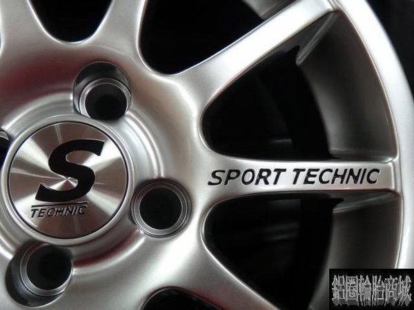 【CS-276】全新鋁圈 SPORT TECHNIC 14吋 4孔100 (高亮銀) 適用:SIRION.TERCEL