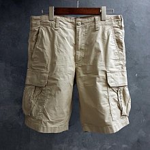 CA 日本品牌 UNIQLO 卡其黃 彈性工作短褲 M號 一元起標無底價Q597