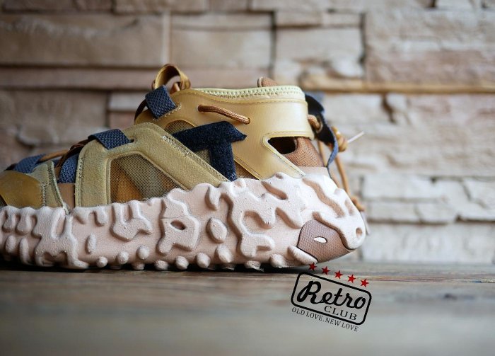 Retro CLUB【一元起標】【二手】NIKE ISPA OVERREACT SANDAL WHEAT