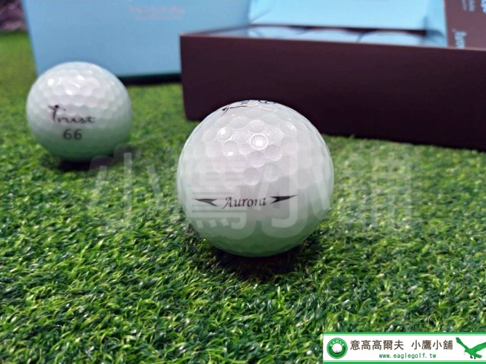 [小鷹小舖] Trust Golf Aurora Ball 高爾夫 高爾夫球 三層球 極光藍球