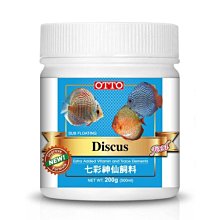 微笑的魚水族☆OTTO-奧圖【七彩神仙飼料 200g/500ml】