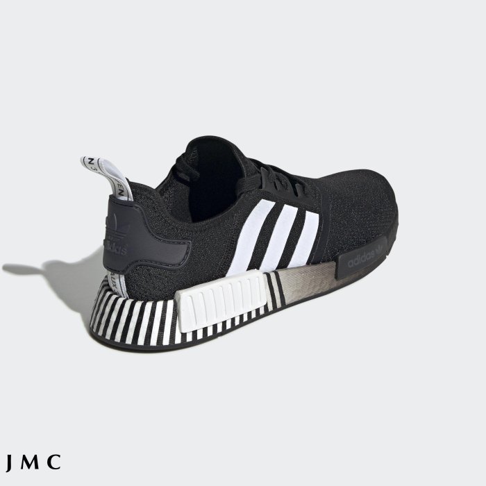 ADIDAS ORIGINALS NMD_R1 黑白 漸層 愛迪達 運動慢跑鞋 男鞋 FV3649