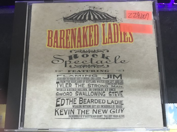 *還有唱片行三館*BARENAKED LADIES / ROCK SPECTACLE 二手 ZZ9207(需競標)