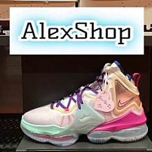 艾力克斯 NIKE LEBRON XIX 19 EP 男 DH8460-900 白綠黃粉 詹姆斯氣墊籃球鞋 警63