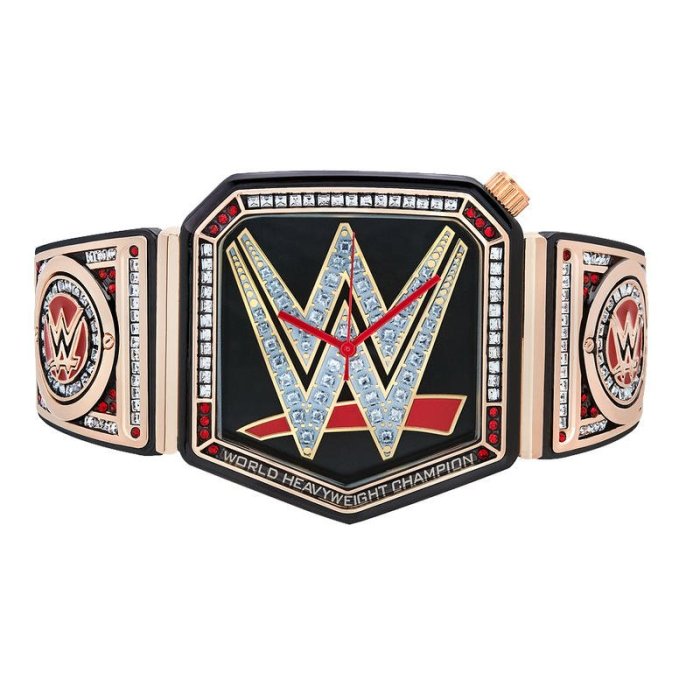 ☆阿Su倉庫☆WWE摔角 WWE Championship Belt Watch 最新款冠軍腰帶造型手錶 熱賣特價中