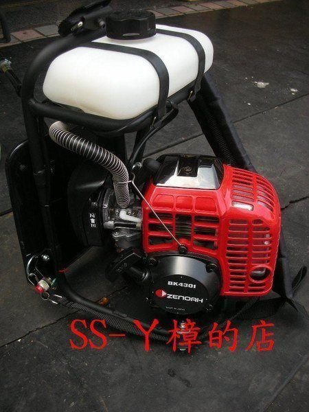 =SS-ㄚ樟的店= (附發票)日本全能(小松)(ZENOAH)BK4301FL背負式軟管割草機-2.2HP-職業機種