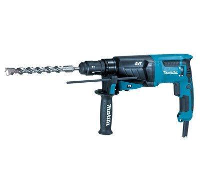 【川大泵浦】MAKITA HR2631F 牧田 1/2" 三用電鎚鑽 AVT 防震系列  免出力電動鎚鑽 送10支鑽尾組