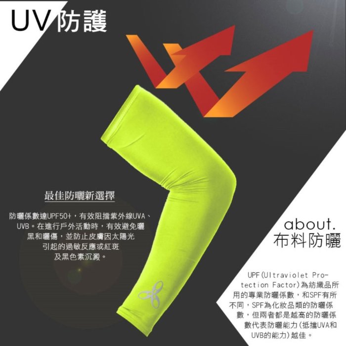 HODARLA 輕涼防曬袖套(吸濕排汗 抗UV 3M 反光 自行車 高爾夫 台灣製【98250212】≡排汗專家≡