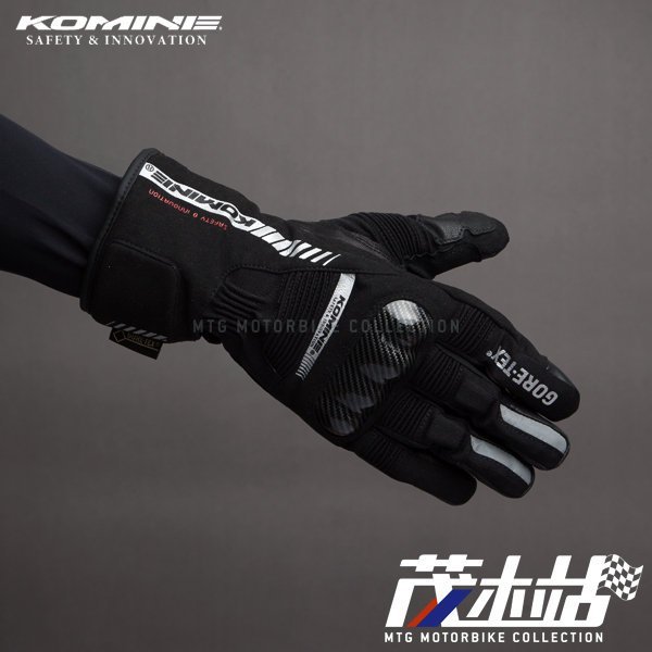 ❖茂木站 MTG❖ 日本 KOMINE GK-806 手套 秋冬 防水 保暖 GORE-TEX 長手套 GK806。黑